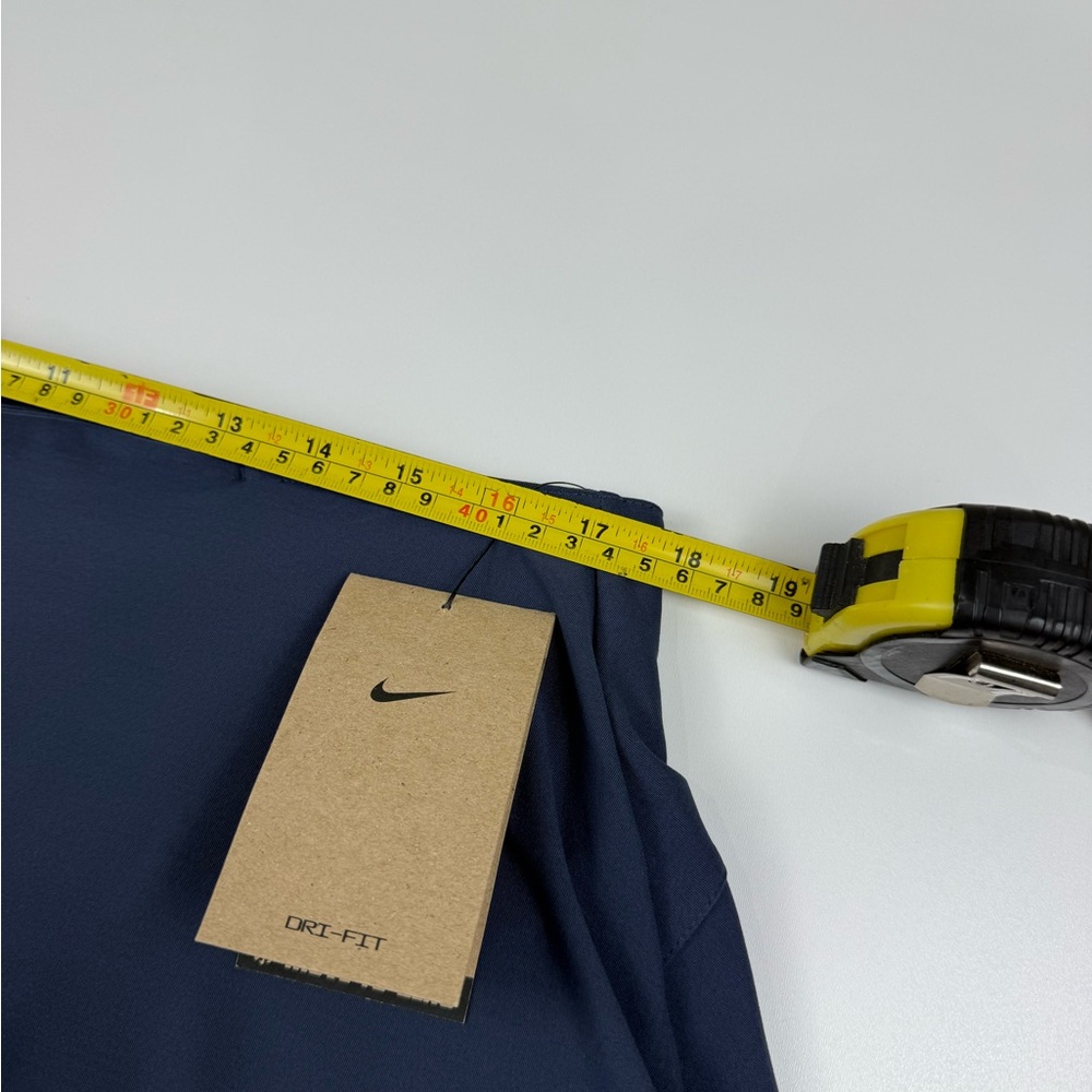 Nike Dri Fit Skort Gray/Blue XL 15” Tenniscore Pickleball Golf Court Sporty - Picture 5 of 7